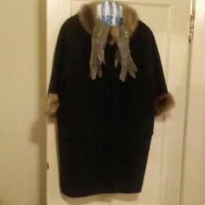 Vintage suede coat